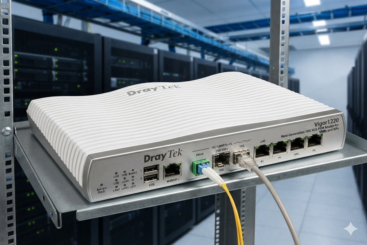 make one for this: Vigor1220 Series: The Next-Generation 10G XGS-PON Router for SMBs and ISPs with this router