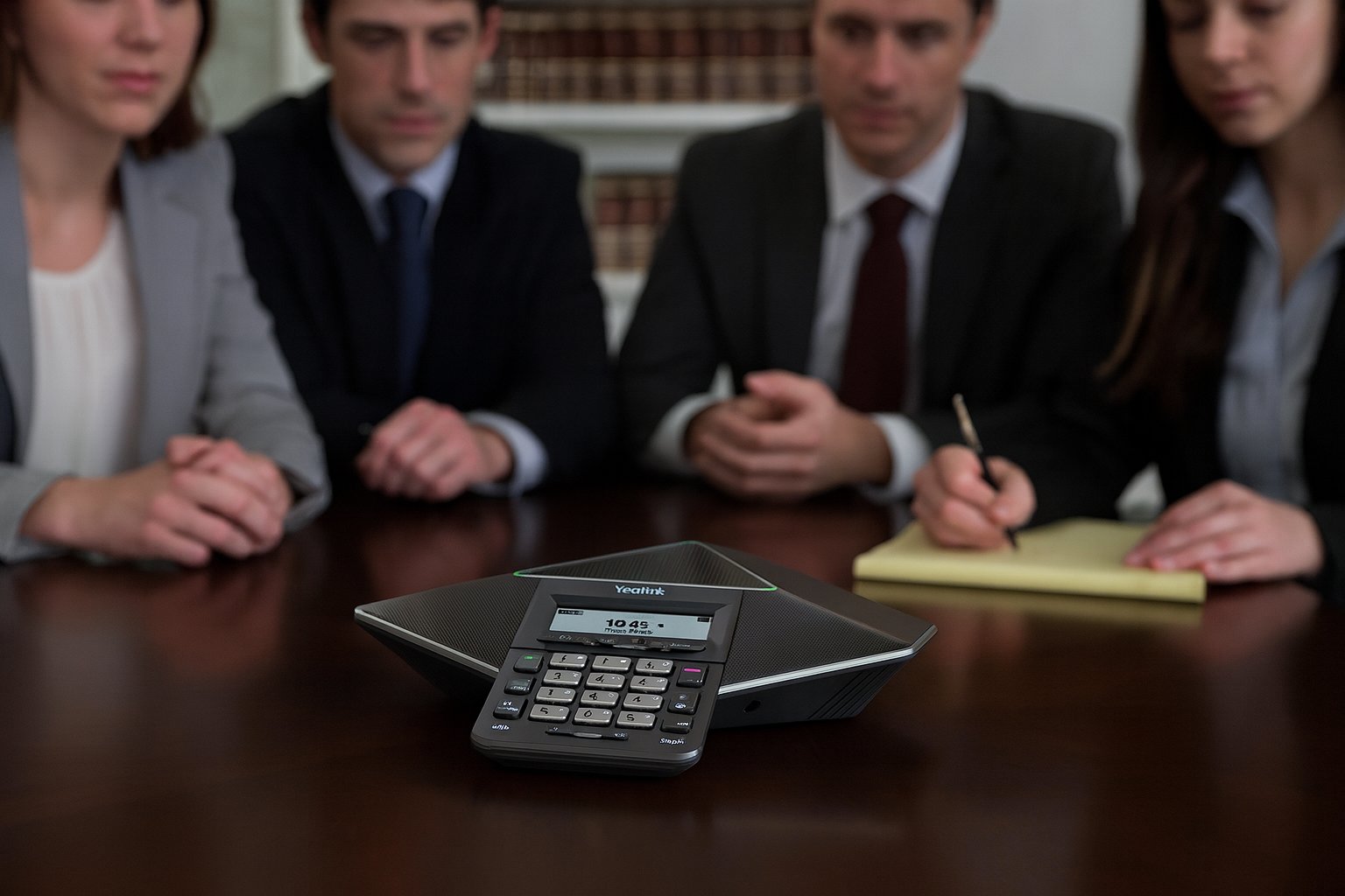 Yealink CP860 Conference Phone (Meeting-Room Speakerphone, AC Adapter Included)