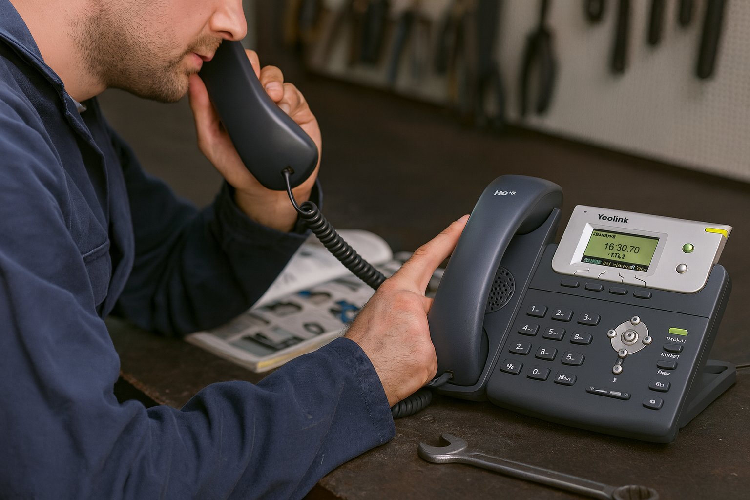 Yealink T21 Entry-Level Desk Phone (2 Lines, No PoE)