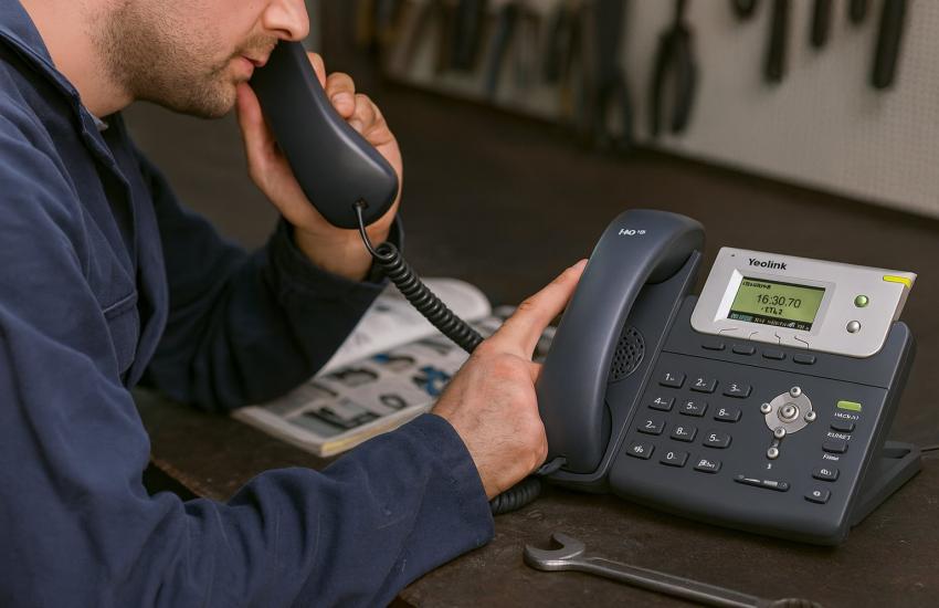 Yealink T21 Entry-Level Desk Phone (2 Lines, No PoE)